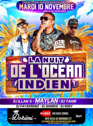 La Nuit de L’ocean Indien