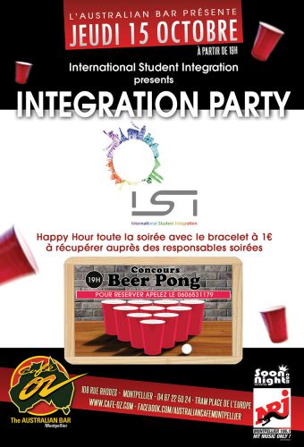 Soirée Beer Pong avec l’Intégration ISI