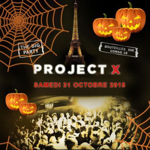 PROJET X HALLOWEEN : OPEN BAR