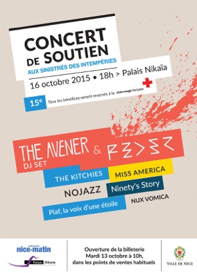 THE AVENER ET FEDER, CONCERT EXCLU NICE-MATIN/NIKAÏA POUR LES SINISTRÉS DES INONDATIONS