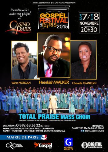 GOSPEL FESTIVAL DE PARIS 2015