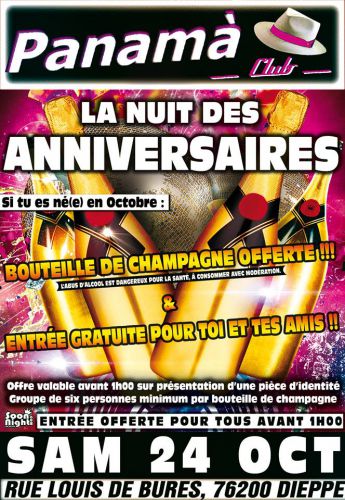 LA NUIT DES ANNIVERSAIRES