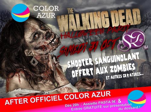 AFTER COLOR AZUR // THE WALKING DEAD IS INSIDE