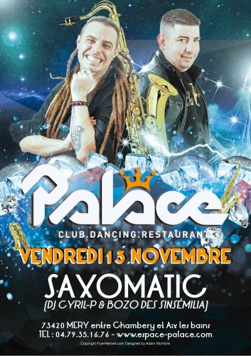 SaxOmatic au Palace