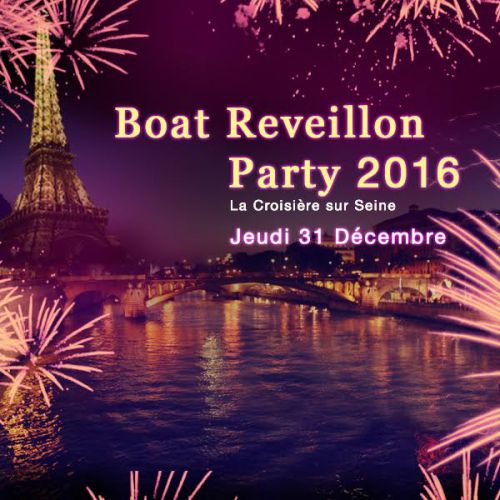 CROISIERE NEW YEAR BOAT PARTY 2016