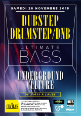 ULTIMATE BASS w/ AD (UK) – THE GREYS (UK) – ARGO (FR) – BONEYARD (FR) – SINOM (UK) – M-TOWN-CLEW (FR