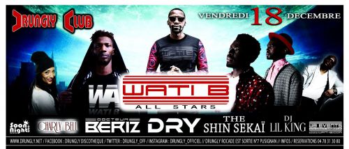 ☆✭☆✭ WATI B all stars DRUNGLY ☆✭&