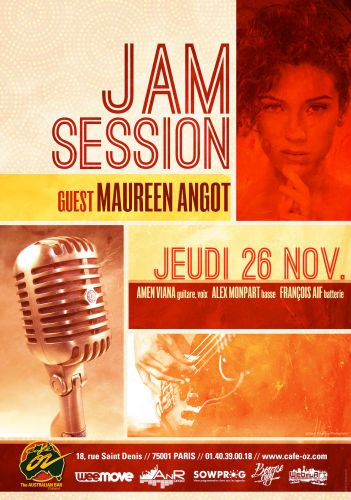 Jam Session : special guest Maureen Angot