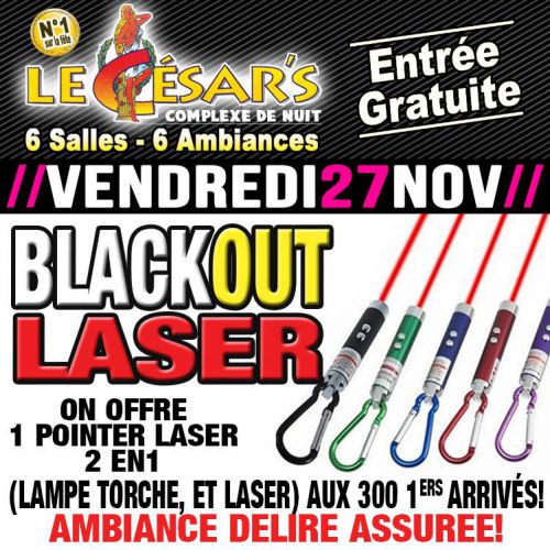 blackout lazer