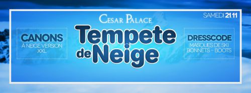 Tempête de Neige Saison 2015-2016