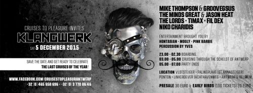 Cruises To Pleasure invites Klangwerk