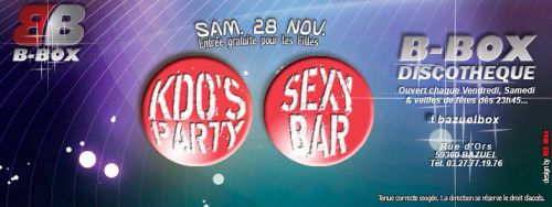 KDO’s Party + Sexy Bar Avec Kim Mi