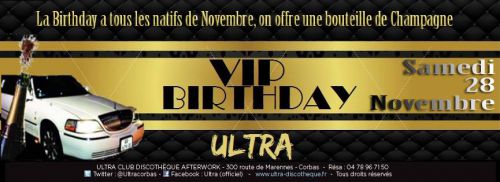 Ultra VIP Birthday