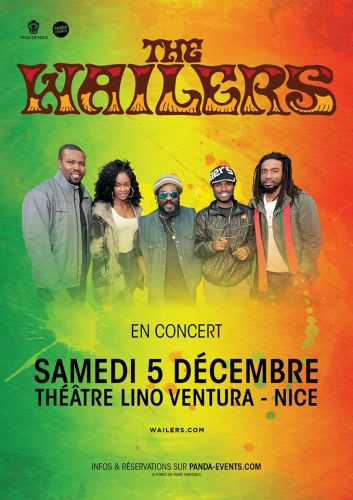 THE WAILERS en concert, avec en Première partie : JAH LEGACY