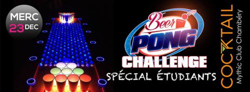 BEER PONG CHALLENGE