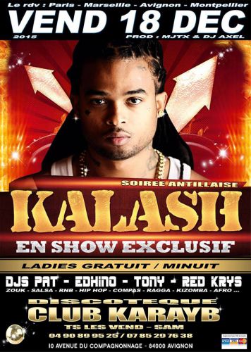 KALASH EN SHOWCASE