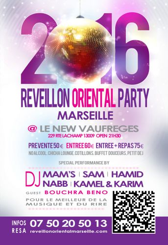Reveillon Oriental Party Marseille 2016
