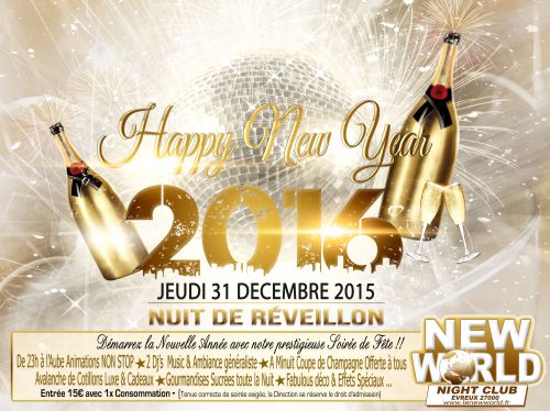 Nuit de Réveillon @NEW WORLD
