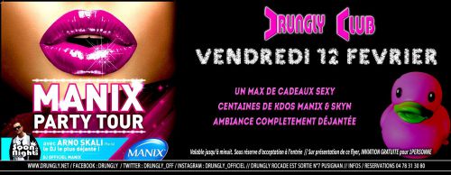 ★ MANIX party TOUR ★