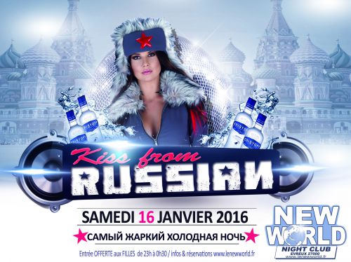 KISS from RUSSIAN @NEW WORLD