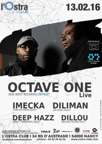 OCTAVE ONE LIve @ L’Ostra Club