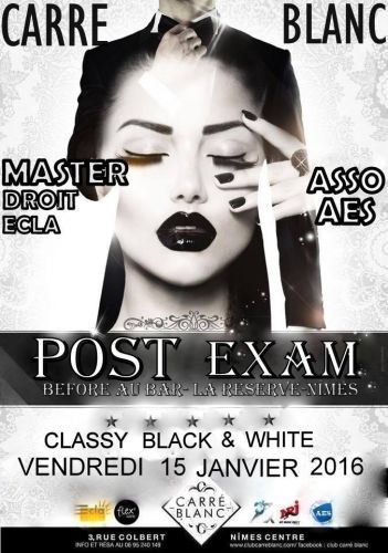 POST EXAM // BLACK & WHITE