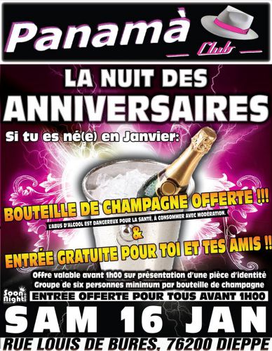 LA NUIT DES ANNIVERSAIRES