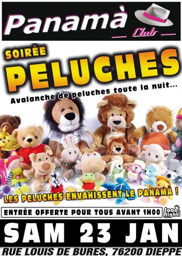 SOIRÉE PELUCHES