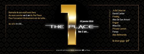 Les 1 an du The Place
