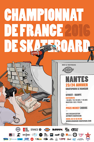 championnat de Fra,ce de Skateboard