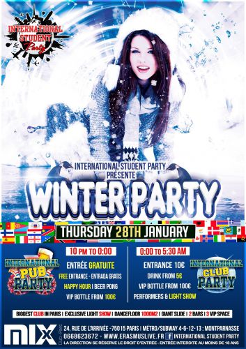 INTERNATIONAL STUDENT PARTY : Winter Party