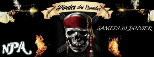 SOIREE PIRATES DES CARAIBES