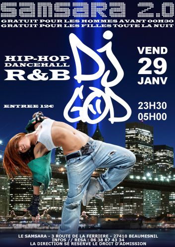 ★ DJ GOD – HIPHOP // DANCEHALL // R&B ★