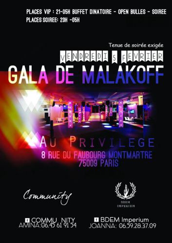 GALA DE MALAKOFF