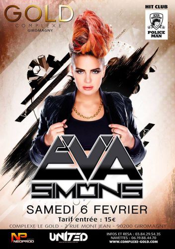 Eva Simons En Show Case !
