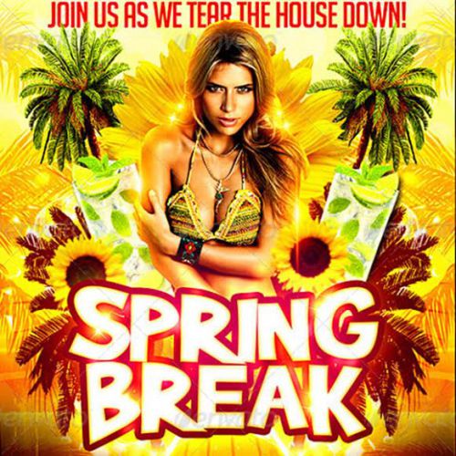 SPRING BREAK PARTY CONSOS 1€ BOUTEILLES 50€