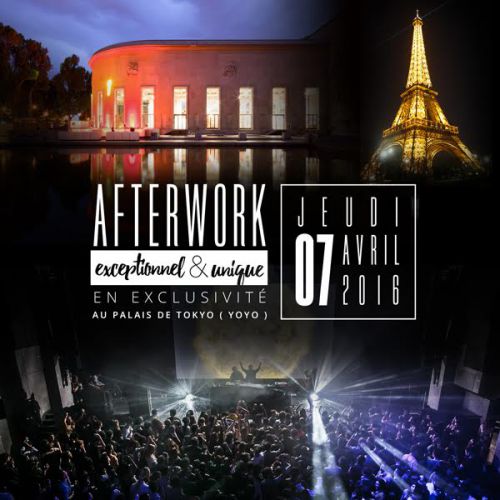 AFTERWORK AU PALAIS DE TOKYO ( YOYO ) EXCEPTIONNEL & EXCLUSIF !