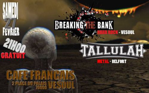 Breaking The Bank & Tallulah En Live !