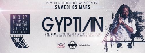 Gyptian en showcase