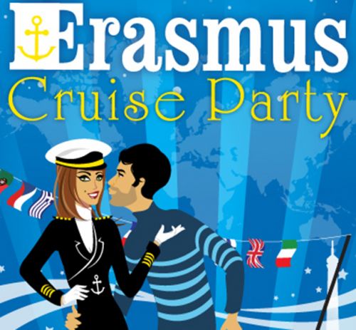Erasmus international cruise & boat party in Paris Holiday Special