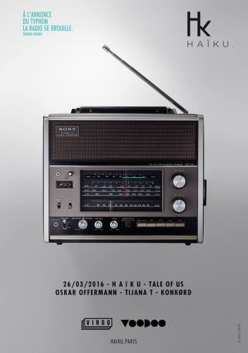 Voodoo & H A ï K U présentent: Tale Of Us, Oskar Offermann, Tijana T, Konkørd
