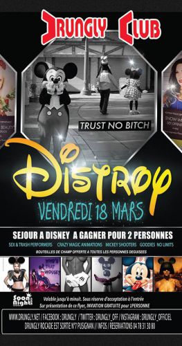 DISTROY gagnez votre sejour à disney