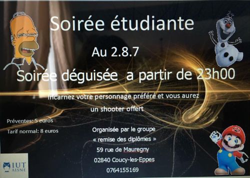 SOIREE ÉTUDIANTE