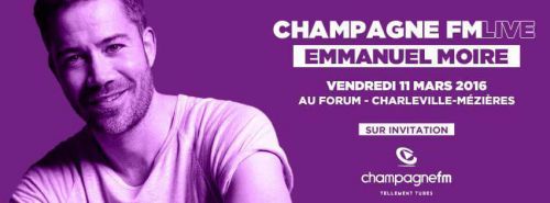 CHAMPAGNE FM LIVE EMMANUEL MOIRE