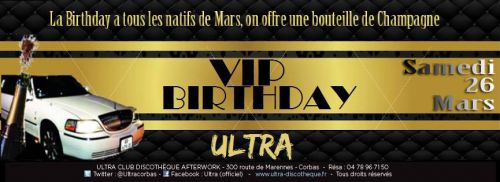 VIP BIRTHDAY