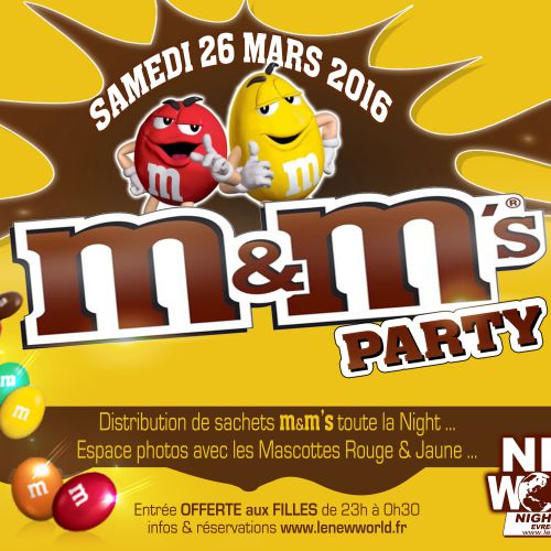 M&M’S PARTY @NEW WORLD