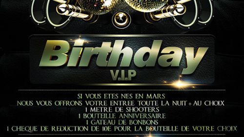 Birthday VIP