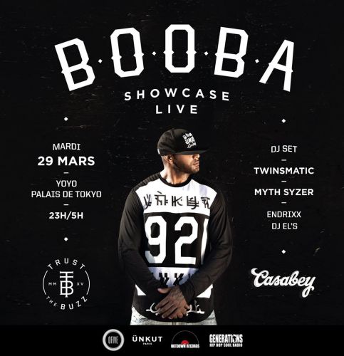 Booba showcase live
