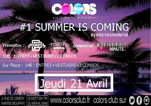 #1 SUMMER IS COMING