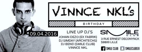 Vinnce Nkl’s Birthday